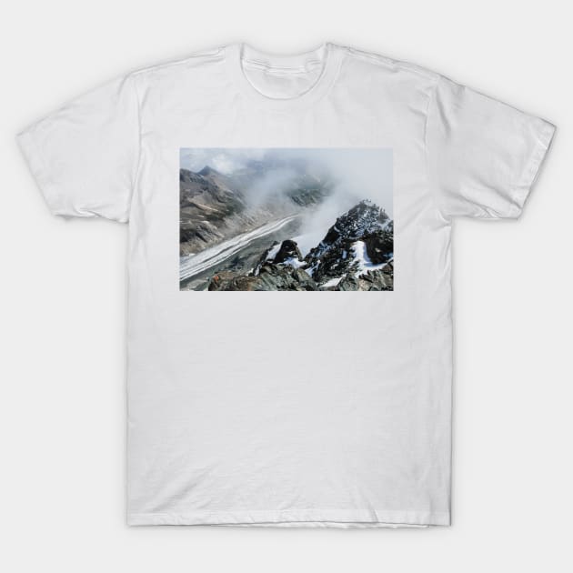 Mountaineering T-Shirt by artesonraju